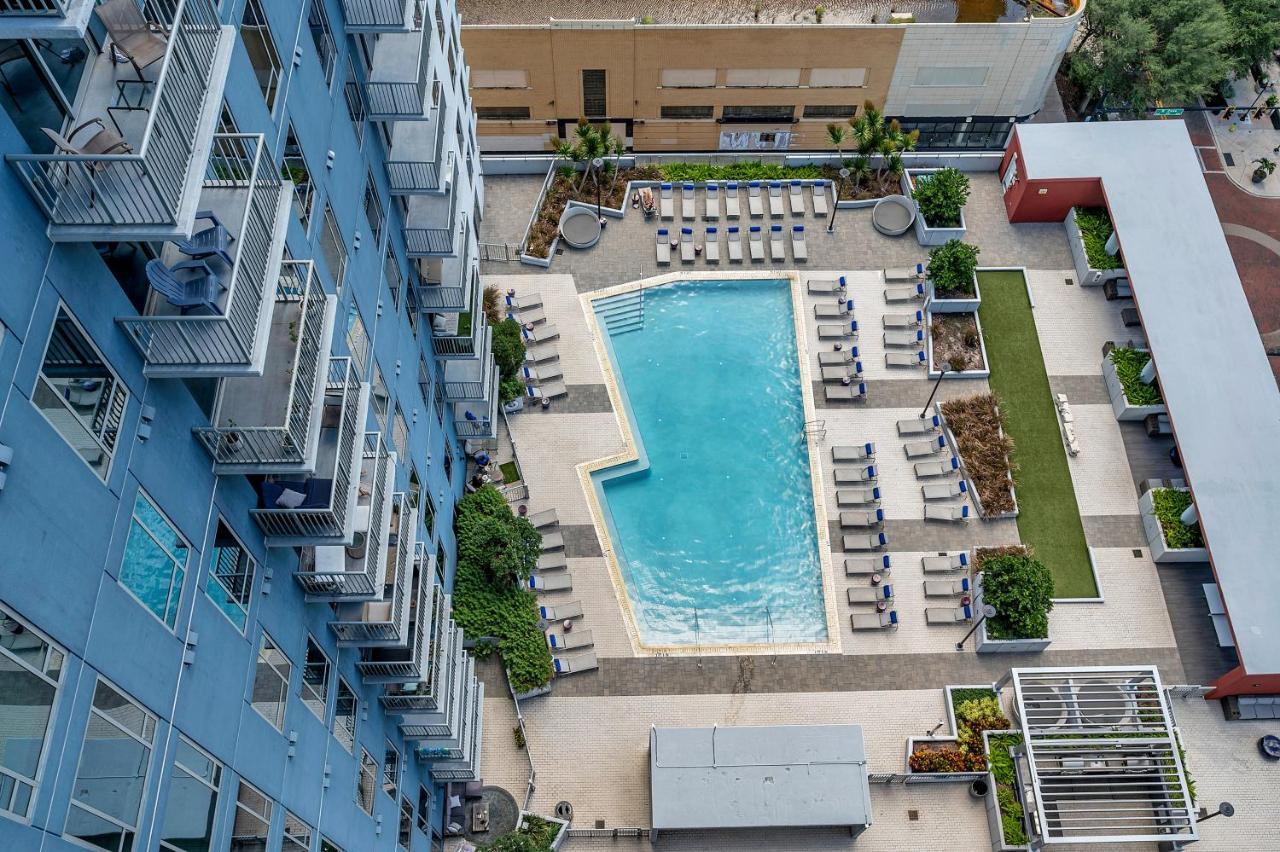 Luxury 1 Bedroom With Den Downtown Tampa Apt - City Views, Rooftop Pool, Workspace Esterno foto