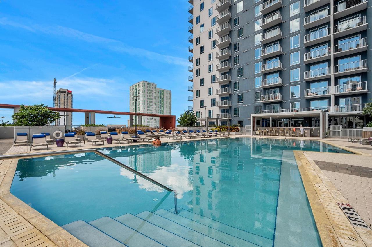 Luxury 1 Bedroom With Den Downtown Tampa Apt - City Views, Rooftop Pool, Workspace Esterno foto