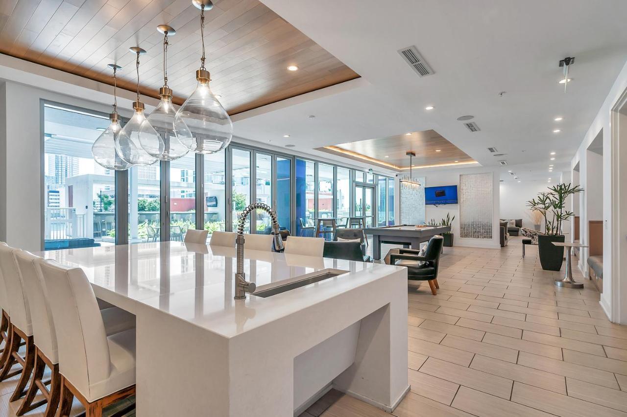 Luxury 1 Bedroom With Den Downtown Tampa Apt - City Views, Rooftop Pool, Workspace Esterno foto