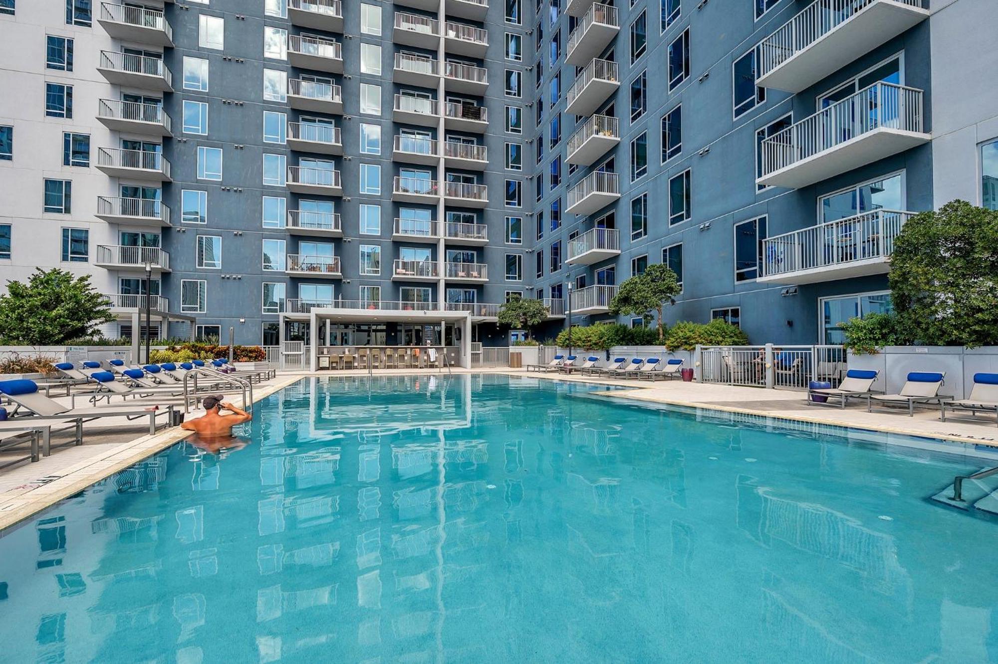 Luxury 1 Bedroom With Den Downtown Tampa Apt - City Views, Rooftop Pool, Workspace Esterno foto